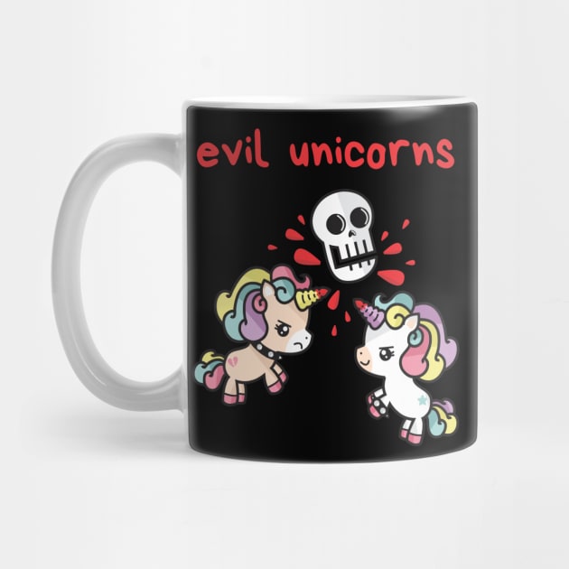 evil unicorns by Alien cat